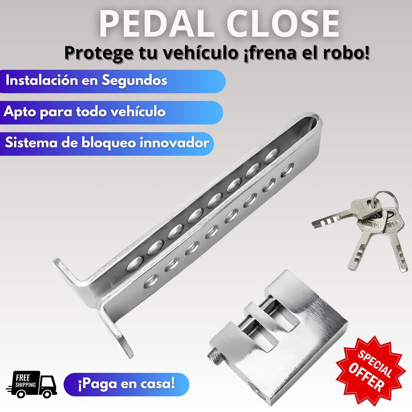 Pedal Close™ + Envío Gratis